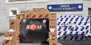 Samsun'da 6 milyon 940 bin kaçak makaron sigara ele geçirildi - samsun haber