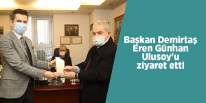Başkan Demirtaş Eren Günhan Ulusoy'u ziyaret etti - samsun haber