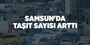 Samsun'da taşıt sayısı arttı - samsun haber
