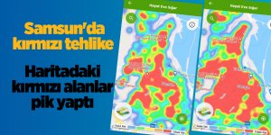 Samsun'da kırmızı tehlike - samsun haber