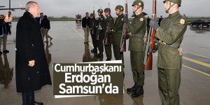 Cumhurbaşkanı Erdoğan Samsun'da