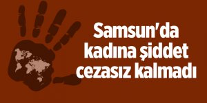 Sokak ortasında eşini darp eden koca tutuklandı - samsun haber