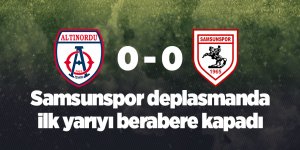 Samsunspor ilk yarıyı berabere kapadı - samsun haber