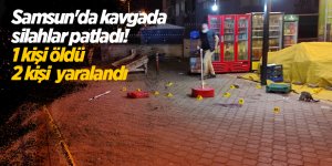 Samsun'da kavgada silahlar patladı! 1 kişi öldü 2 kişi yaralandı - samsun haber