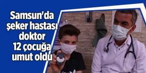 Samsun'da şeker hastası doktor 12 çocuğa umut oldu - samsun haber