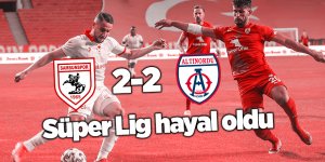 Samsunspor Süper Lig yolunda Altınordu'ya takıldı - samsun haber