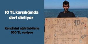 Kendisini ağlatabilene 100 TL veriyor - samsun haber