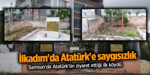 İlkadım'da Atatürk'e saygısızlık - samsun haber