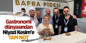 Niyazi Kesim Bafra Pidesi'ni tanıtmaya devam ediyor - samsun haber