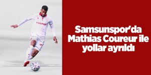 Samsunspor'da Mathias Coureur ile yollar ayrıldı - samsun haber