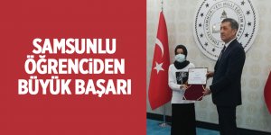 Resim yarışmasında Türkiye ikincisi oldu - samsun haber