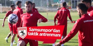Samsunspor'dan taktik antrenmanı - samsun haber