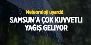 Meteoroloji uyardı!  Samsun'a çok kuvvetli yağış geliyor - samsun haber