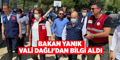 Bakan Yanık  Vali Dağlı'dan bilgi aldı - samsun haber