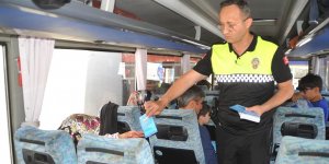 Bafra’da sürücüler ve yolcular uyarıldı 