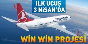 Samsun ile Krasnodar arasında ilk uçuş 3 Nisan'da