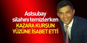 Samsun'da Astsubay silahını temizlerken kazara kendini vurdu