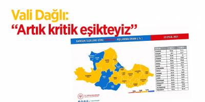 Vali Dağlı: “Artık kritik eşikteyiz” - samsun haber