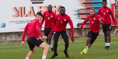 Samsunspor taktik çalıştı