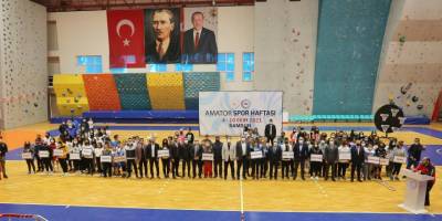 Amatör Spor Haftası Samsun'da başladı
