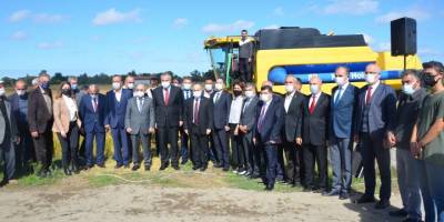  Bafra Ovası'nda Çeltik Hasat Şenliği - samsun haber