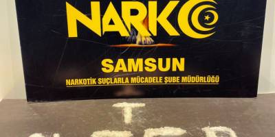 Gaziantep'ten Samsun'a uyuşturucu getirirken yakalandı