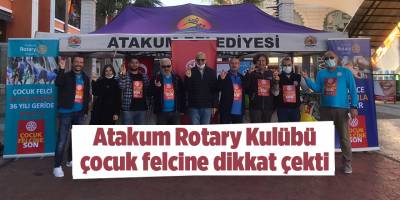 Atakum Rotary Kulübü çocuk felcine dikkat çekti - samsun haber