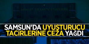 Samsun'da uyuşturucu tacirlerine ceza yağdı 