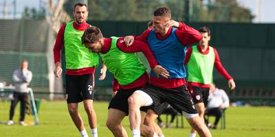 Samsunspor'dan sabah antrenmanı - samsun haber