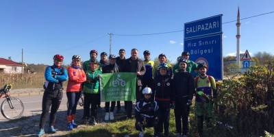 Başkan Akgül bisikletçileri ağırladı - samsun haber