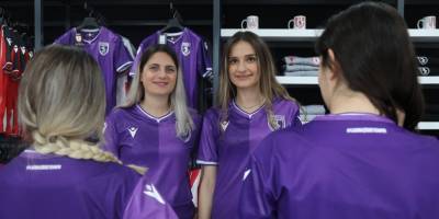Samsunspor'un mor renkli formasına kadınlardan ilgi - samsun haber