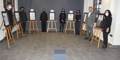 Samsun’da Kovid-19’dan ölen sağlık çalışanları resmedildi - samsun haber