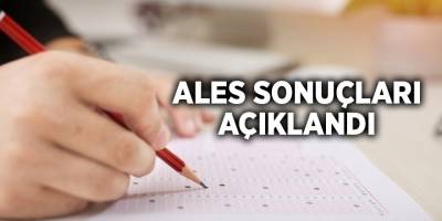 ALES sonuçları açıklandı