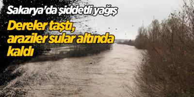Sakarya'da şiddetli yağış 