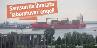 Samsun'da İhracata ’laboratuvar’ engeli - samsun haber