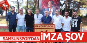 Samsunspor’dan imza şov