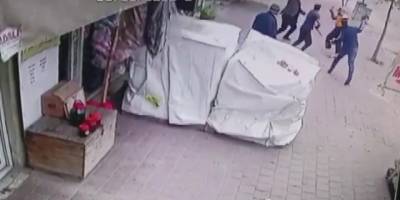 Eşine şiddet uygulayan kocaya linç girişimi