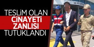 Teslim olan cinayetin zanlısı tutuklandı 