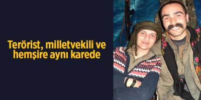 Terörist, milletvekili ve hemşire aynı karede