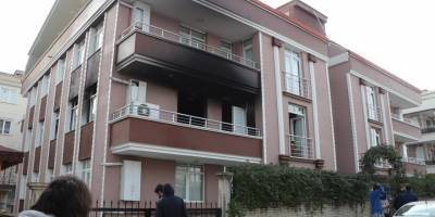 Samsun’da vakfa ait öğrenci evinde yangın - samsun haber