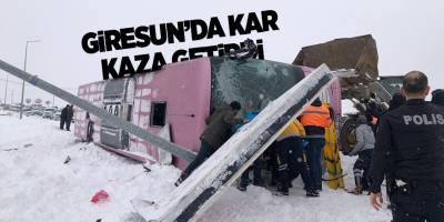 Yolcu otobüsü şarampole yuvarlandı  1’i ağır 10 yaralı