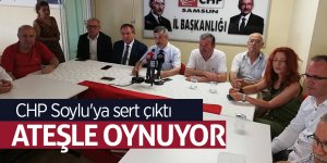 CHP Soylu'ya sert çıktı