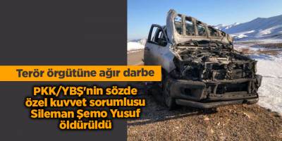 Terör örgütüne ağır darbe