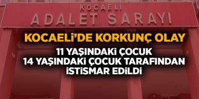 Kocaeli’de korkunç olay
