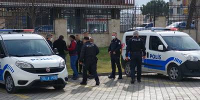 Samsun'da adliye bahçesinde bıçaklı kavga 7 gözaltı - samsun haber