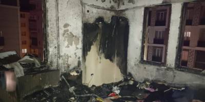 Samsun'da korku dolu anlar