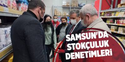 Samsun'da stokçuluk denetimleri  - samsun haber