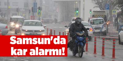Samsun'da kar alarmı! - samsun haber