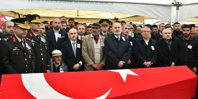 ÇARŞAMBA ŞEHİDİNİ UĞURLADI