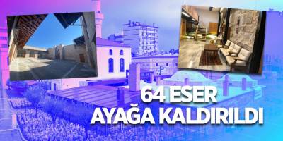 64 eser ayağa kaldırıldı - samsun haber